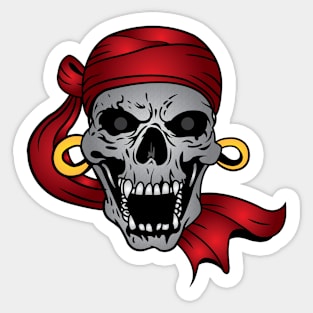 Skull Sticker